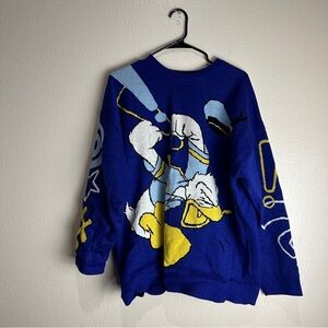 Donald Duck Vintage Sweater Disneyland Size 1X Unisex